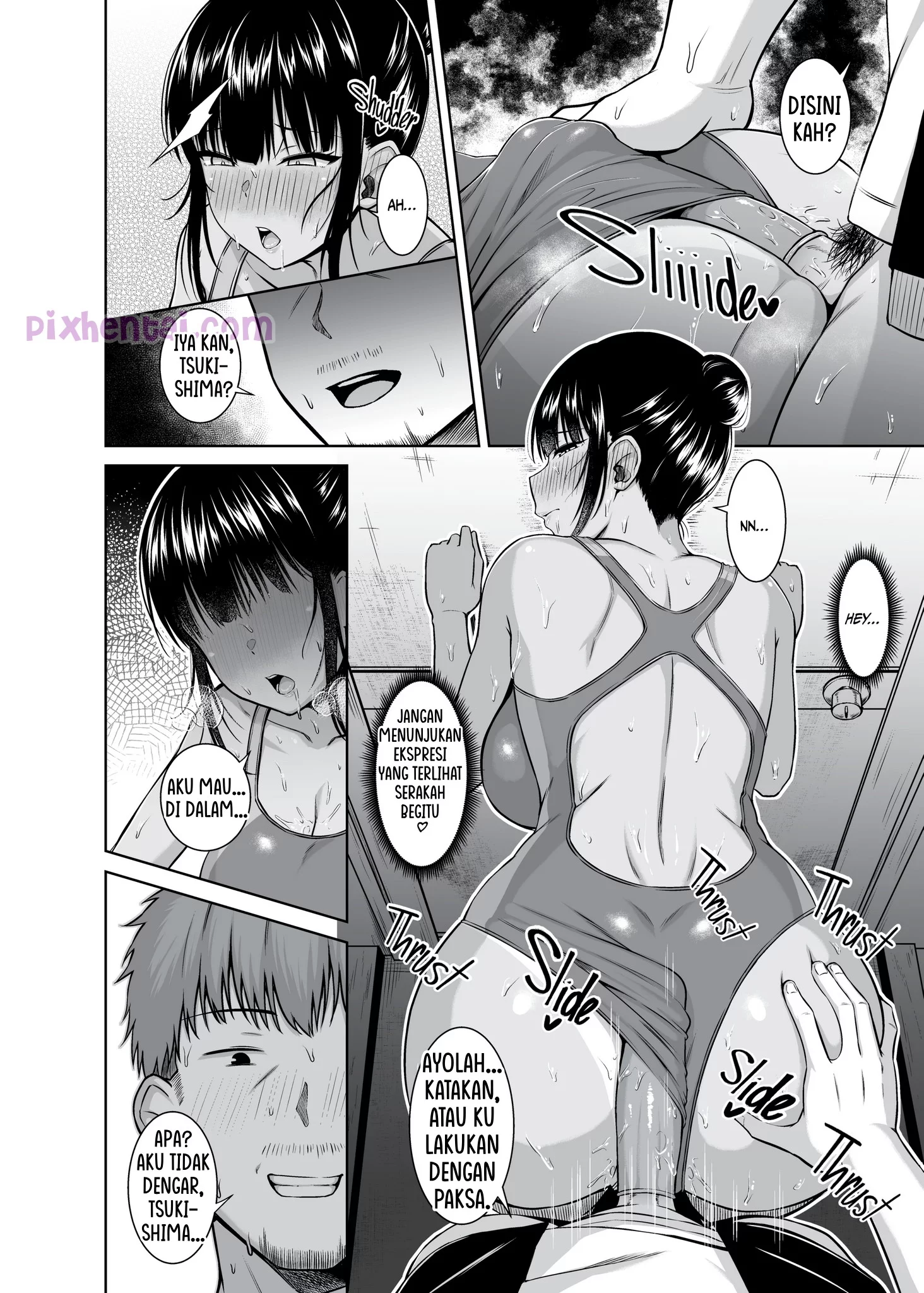 Komik hentai xxx manga sex bokep The Cool Beauty from the Swim Club is Mad about Sex 15